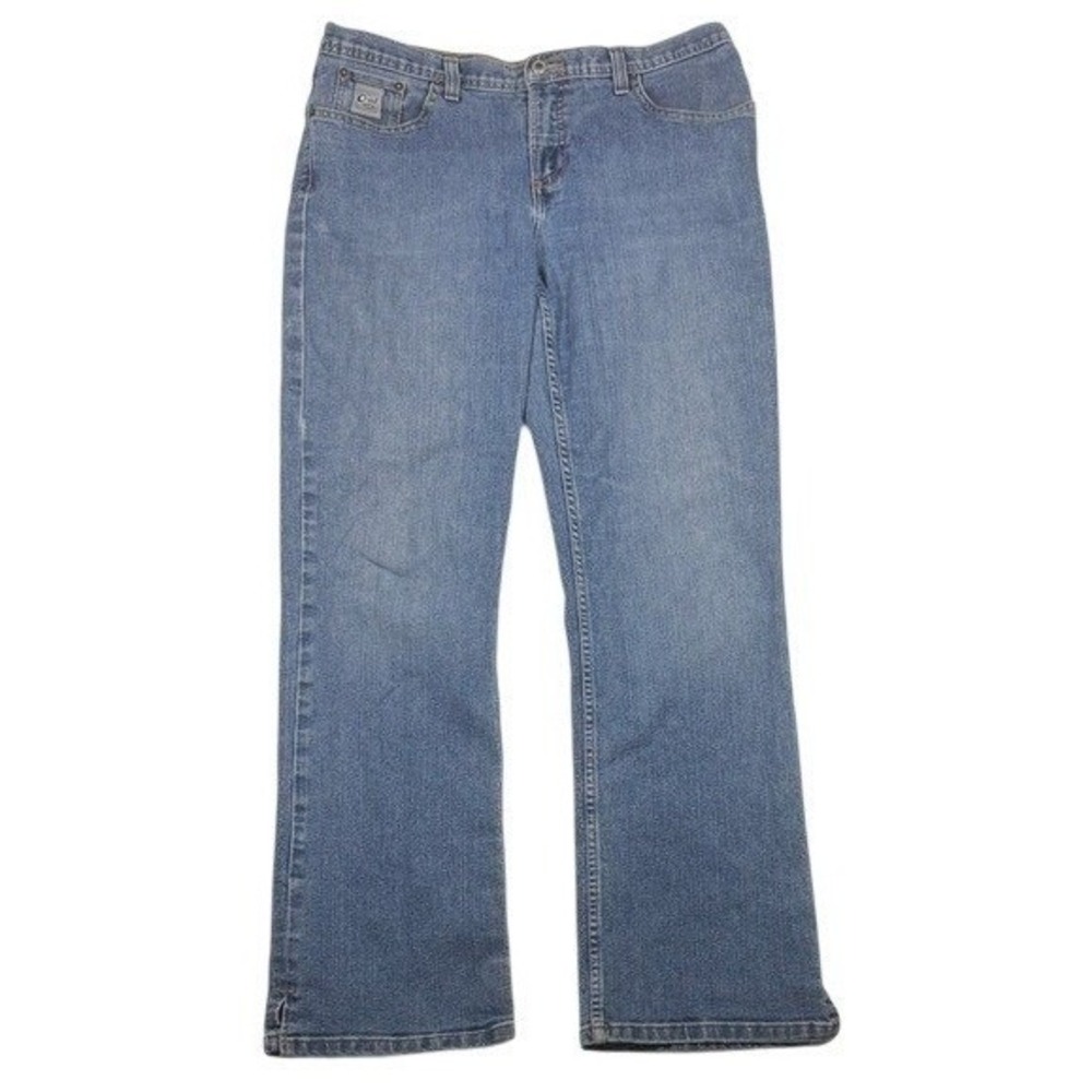Cruel Girl Low Rise Slim Bootcut Jeans Medium‎ Wash Size 15 Long CB54753001